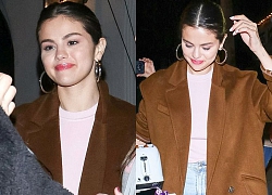 Selena Gomez xinh đẹp đi ăn mừng, bất ngờ chạm mặt vợ Justin Bieber