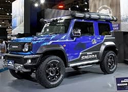 Suzuki Jimny hoá "nhà di động" với trần xe kiểu Rolls-Royce