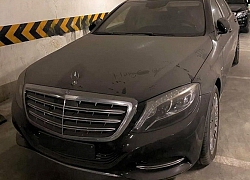 Xót xa Mercedes-Maybach S600 14 tỷ phủ bụi ở Hà Nội