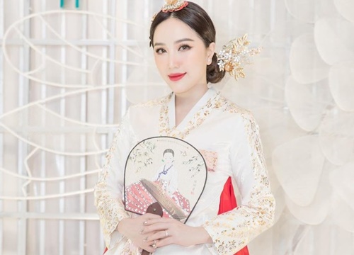 Bảo Thy diện hanbok, khoe vẻ đẹp quên tuổi tác sau khi lấy chồng