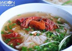 Các quán phở sốt vang cho mùa đông se lạnh ở Hà Nội