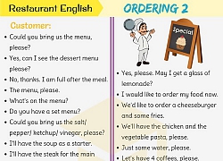 Đi ăn nhà hàng hãy nói những câu Tiếng Anh tuyệt vời sau để sang và gây thiện cảm hơn