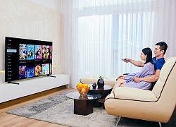 Lý do TV QLED 8K phù hợp cho gia đình thư giãn ngày Tết