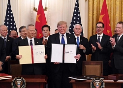 Ông Trump chính thức ký thỏa thuận thương mại đầu tiên với Trung Quốc