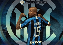 Rời M.U, Ashley Young khoác số áo lạ ở Inter Milan