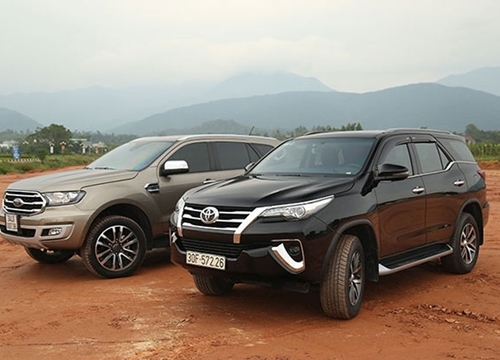 Tầm giá 1,2 tỷ đồng: Mua Toyota Fotuner hay Ford Everest chơi Tết 2020?