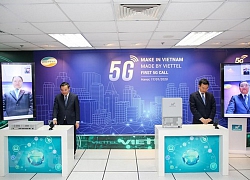 Viettel thực hiện cuộc gọi 5G đầu tiên trên thiết bị Make in Vietnam