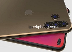 Ý tưởng iPhone 12 Pro Max với camera hình chữ T, màn hình đục lỗ độc đáo