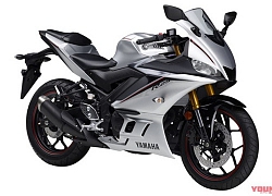 Yamaha YZF-R25 ABS 2020 thêm màu Bạc mờ mới, giá 128 triệu đồng