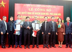 2 lãnh đạo Sở Khoa học và Công nghệ Hà Nội vừa được bổ nhiệm là ai?