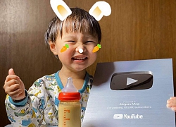 Bỏ qua lùm xùm về kênh YouTube triệu subs, Quỳnh Trần JP đón tin vui mới khi kênh của bé Sa vừa chính thức ẵm nút Bạc