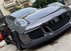 Con rể Minh Nhựa khoe siêu xe Porsche 911 GT3 RS tiền tỷ