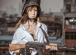 Dàn hot girl cosplay PUBG , chỉ nhìn thôi là súng ống đã lên nòng để sẵn sàng chạy bo