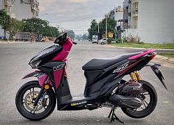 Honda Vario 150 Black-Pink Racing gây ấn tượng với dàn đồ chơi đẹp 'bá cháy'