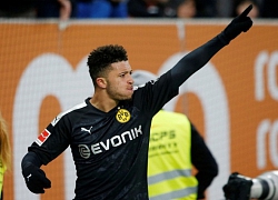 Jadon Sancho thiết lập dấu mốc mới tại châu Âu