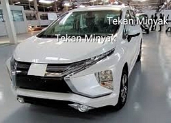 Mitsubishi Xpander phiên bản mới bất ngờ lộ diện tại nhà máy