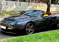 Mui trần "hàng độc" Aston Martin V8 Vantage Roadster tái xuất hiện tại Việt Nam với diện mạo mới