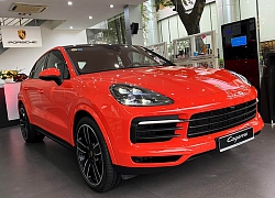 Porsche Cayenne Coupe đầu tiên tới tay khách Việt, màu nổi rực rỡ du Xuân