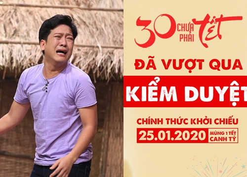 Tin vui: Phim bom tấn 20 tỉ của Trường Giang vượt ải kiểm duyệt, công chiếu mùng 1 Tết