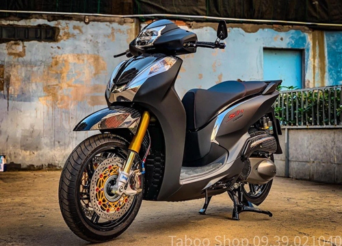 Biker Đồng Nai "chịu chơi" đổ hàng trăm triệu độ Honda SH300i mới tinh để đón Tết 2020