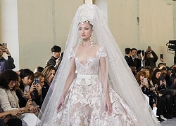 Choáng ngợp với chiếc váy cưới 'đỉnh' trong BST Elie Saab Haute Couture Xuân 2020