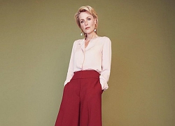 Gillian Anderson trẻ đẹp ở tuổi 51 nhờ ngồi thiền