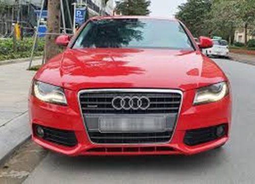 Audi A4 2.0T sử dụng gần 10 năm được rao bán với giá rẻ hơn Toyota Vios số sàn