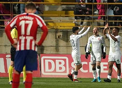 Sốc: Atletico bị đội bóng hạng Ba loại ở Cúp nhà Vua