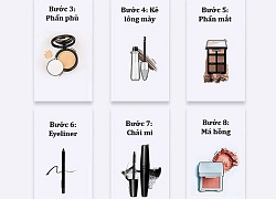 Thứ tự các bước makeup cơ bản