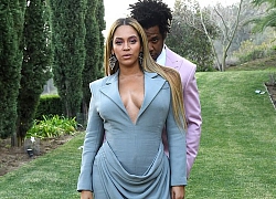 Beyonce quyến rũ dáng tròn đầy 'bỏng rẫy' bên chồng