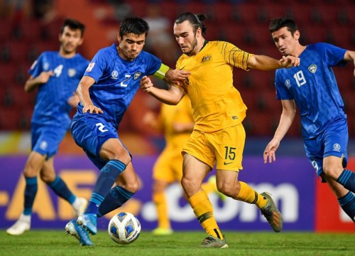 Đánh bại Uzbekistan, U23 Australia trở lại Olympic sau 12 năm