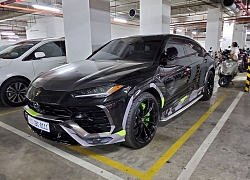 Đầu xuân, siêu phẩm Lamborghini Urus với "bộ cánh" lạ mắt xuất hiện tại Sài Gòn