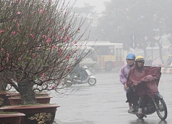 Gió mùa đông bắc tràn về, ngày đầu năm Canh Tý miền Bắc chìm trong mưa rét