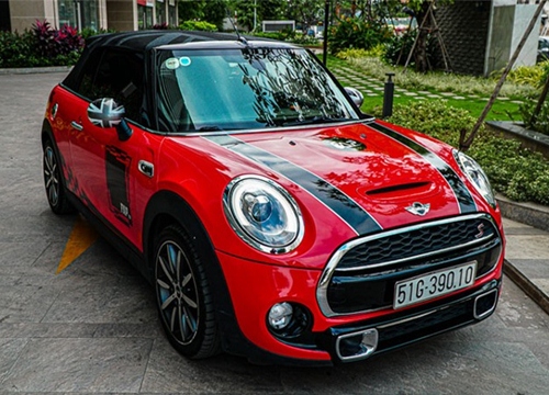 Khám phá MINI Cooper S mui trần, giá hơn 1,7 tỷ ở Sài Gòn