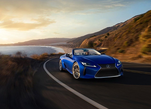 Lexus LC500 Convertible 2021 đầu tiên xuất xưởng, giá 48 tỷ đồng