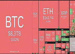 Thị trường tiền ảo 'rực đỏ', giá Bitcoin tụt dốc