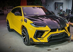 Siêu SUV Lamborghini Urus độ widebody Mansory đầu tiên tại Việt Nam