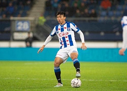 Văn Hậu dự bị, Heerenveen 'rơi tự do' ở giải Hà Lan