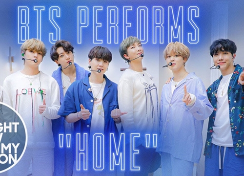 BTS mặc đồ ngủ diễn HOME tại Jimmy Fallon, Jimin được cameraman ưu ái nhưng visual của Jungkook mới là spotlight!