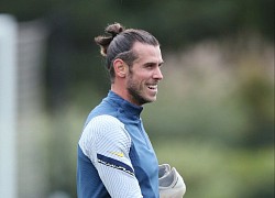 Cười tươi hết cỡ trên sân tập, Gareth Bale sẵn sàng trở lại