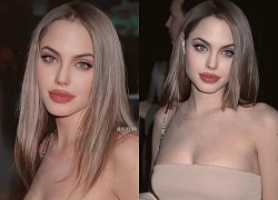 Dân tình đang náo loạn vì bộ ảnh Angelina Jolie ở thời kỳ đẹp nhất: Mặt như tạc, body "ngộp thở", bảo sao Brad Pitt mê mệt