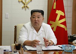 Kim Jong-un chúc Trump chóng khỏe