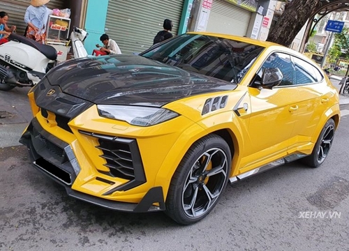 Lamborghini Urus hơn 20 tỷ, "khoác áo" hơn 3 tỷ ở Sài Gòn