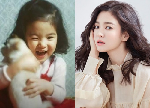 Son Ye Jin, Song Hye Kyo và loạt mỹ nhân Hàn 'đẹp từ trong trứng nước'