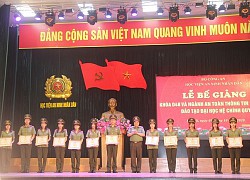 Trao bằng tốt nghiệp cho các tân sỹ quan An ninh khóa D48 và ngành ATTT khóa D47