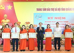 Trung tâm Bảo trợ Xã hội tỉnh kỷ niệm 60 năm thành lập