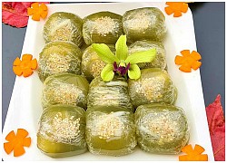 Bánh Xu Xê lá dứa nhân dừa, đậu xanh thơm phức cho con ngày cuối tuần