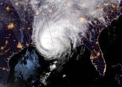 Bão Zeta với sức gió 177 km/h đổ bộ Louisiana