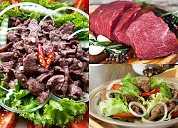 Bò xào trộn xà lách cà chua dễ làm, thanh đạm
