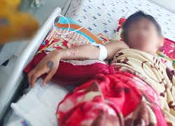 Cứu bé trai nguy kịch do bị xe tải tông văng xa 3m